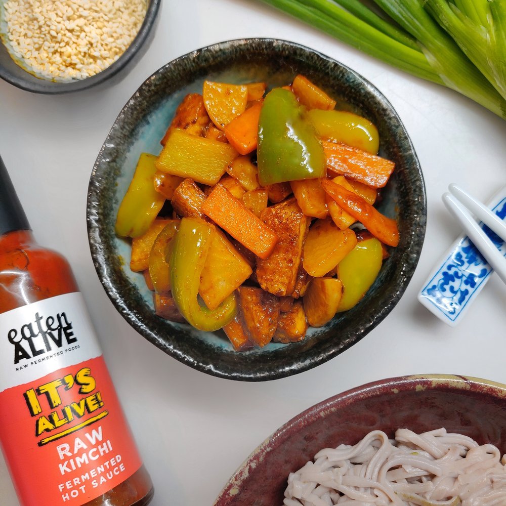 Recipe for Kimchi Using Sriracha Sauce