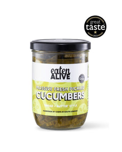 Massive Pickled Cucumbers - eaten-alive